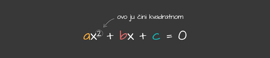 Kvadratna jednadžba